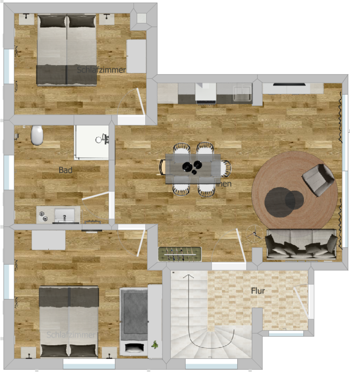 floor plan from fewo4