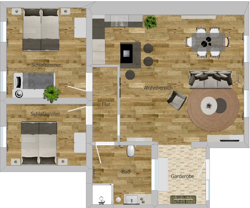 floor plan from fewo5