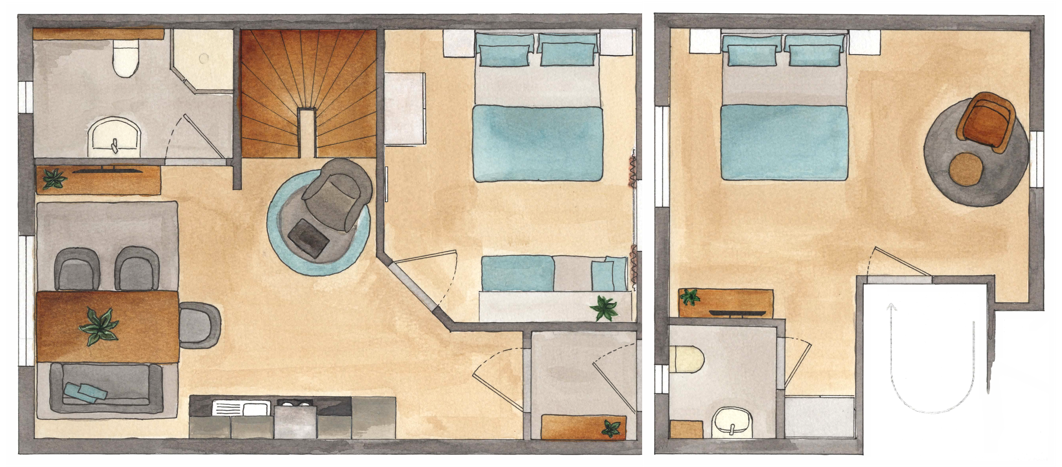 floor plan from fewo8
